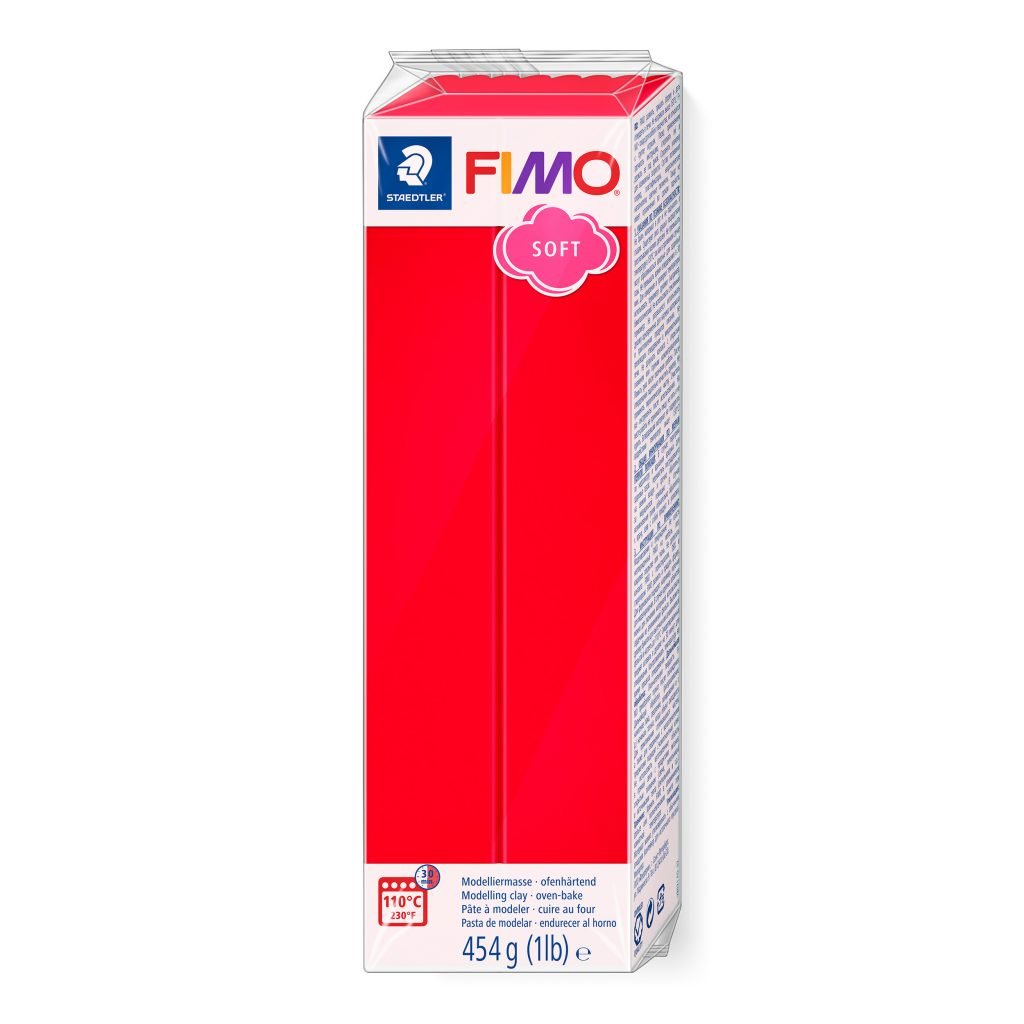 FIMO SOFT 24CRVENA 454gr.
